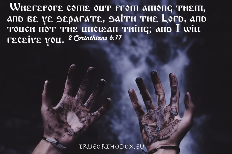 Stay away from the Ecumenists