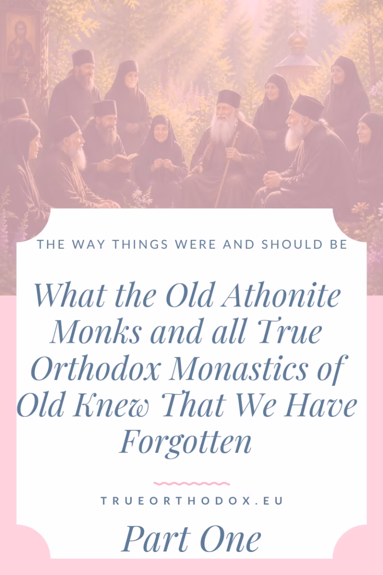 Monastics of old